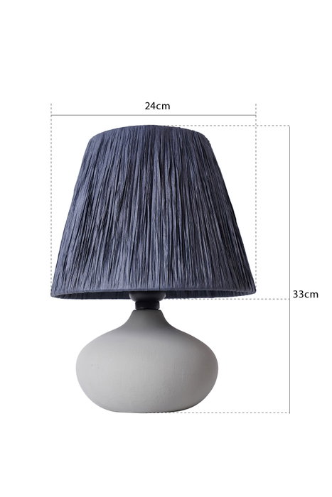 Opviq Lámpara de Mesa de Cerámica YL536 Beige